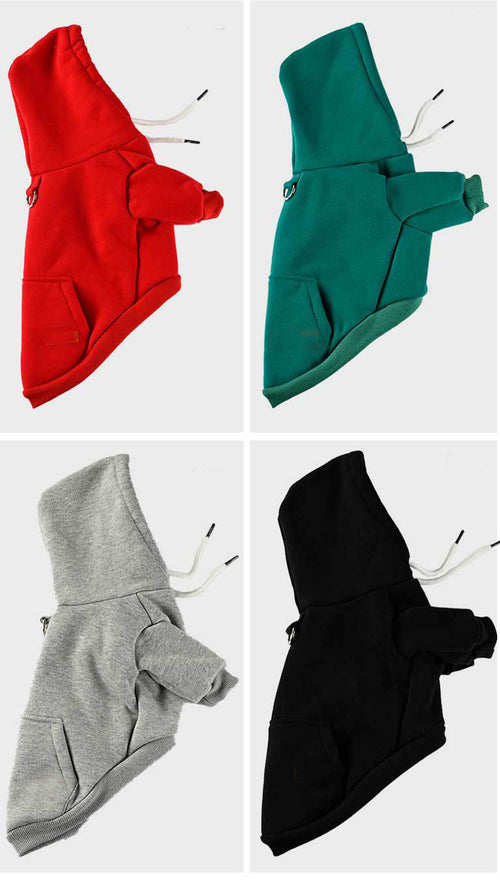 Dog Hoodie – Premium Dog Sweater for Small, Medium, and Large Dogs | Warm Outfits for French Bulldogs, Pitbull, Puppy, Winter Jacket
