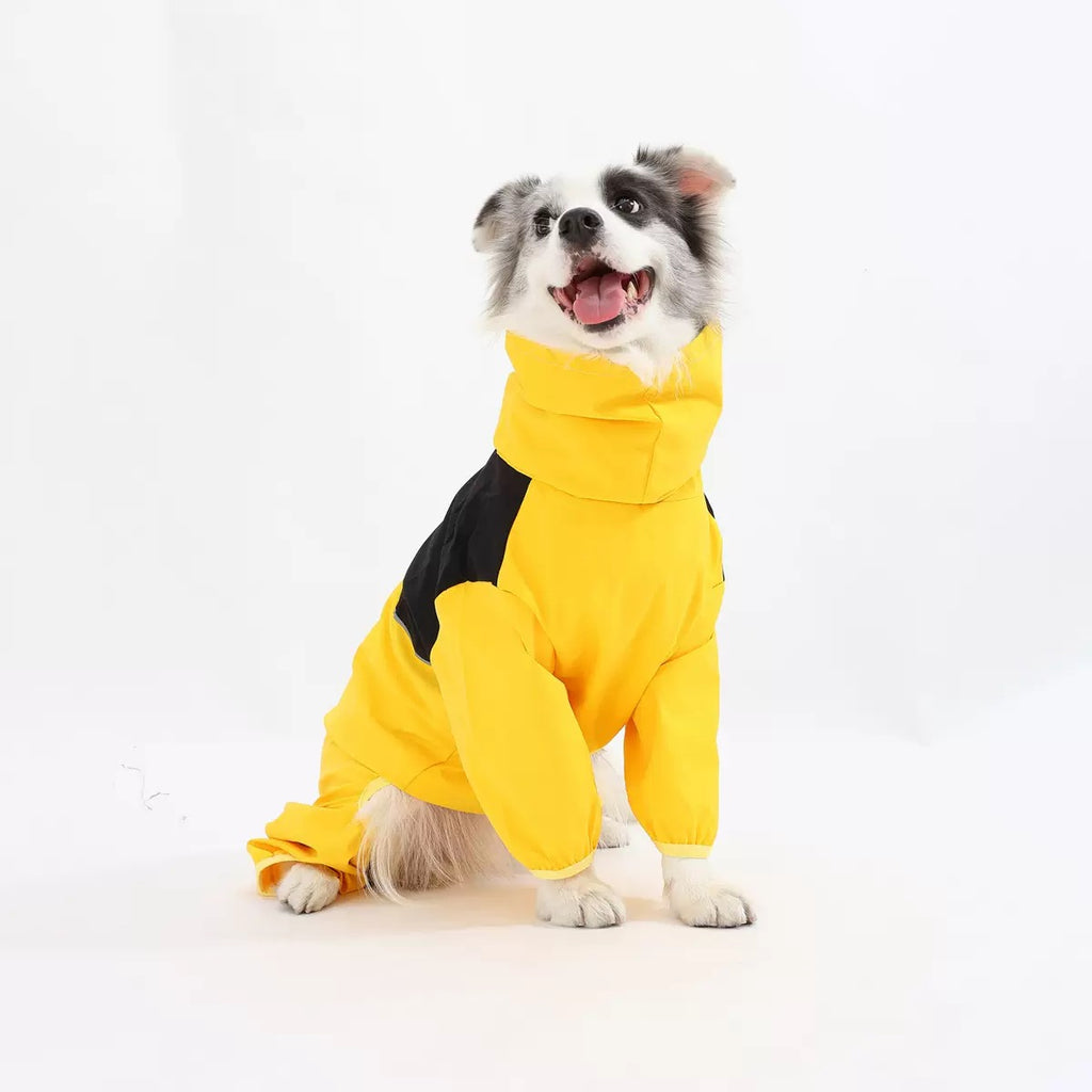 Waterproof Dog Coat, Reversible Dog Jacket for Medium Dogs, Adjustable Durable Doggie Winter Coat Warm Puppy Cold Weather Apparel from Small to Large Breed
